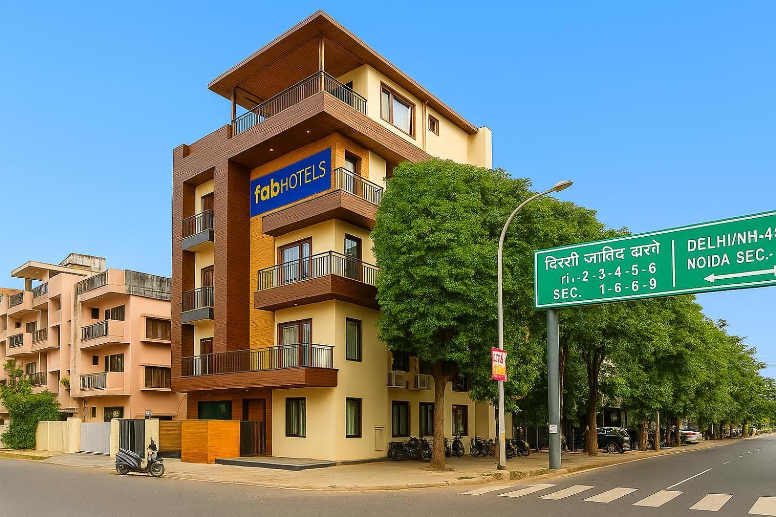 Fabhotel F9 Sector 19 ノイダ エクステリア 写真